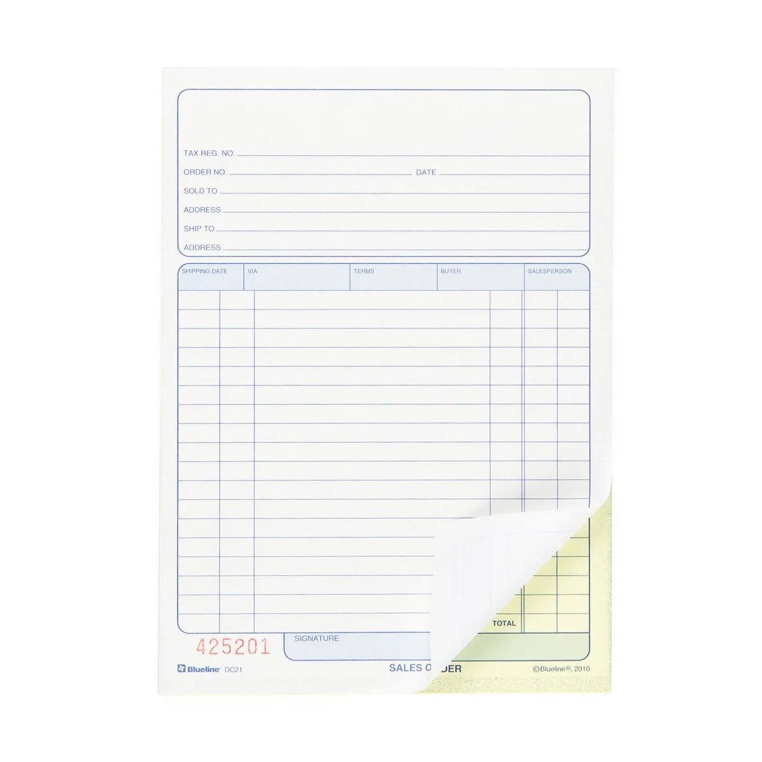 Sales Orders Book, DC21 - Image 2