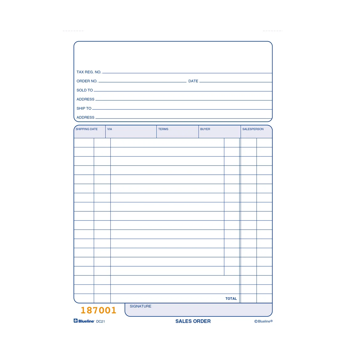 Sales Orders Book, DC22 - Image 3