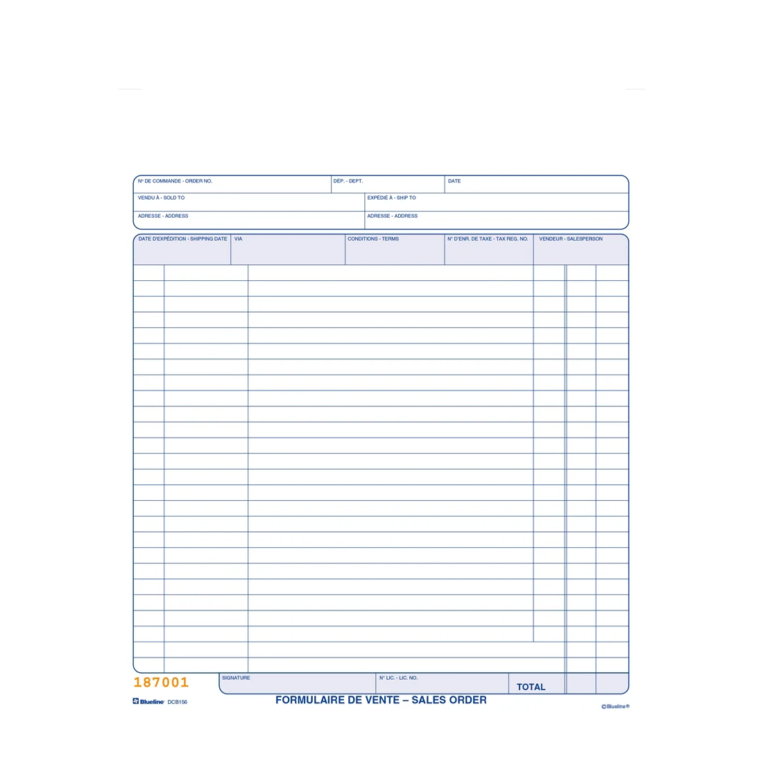 Sales Orders Book, DCB156 - Image 3