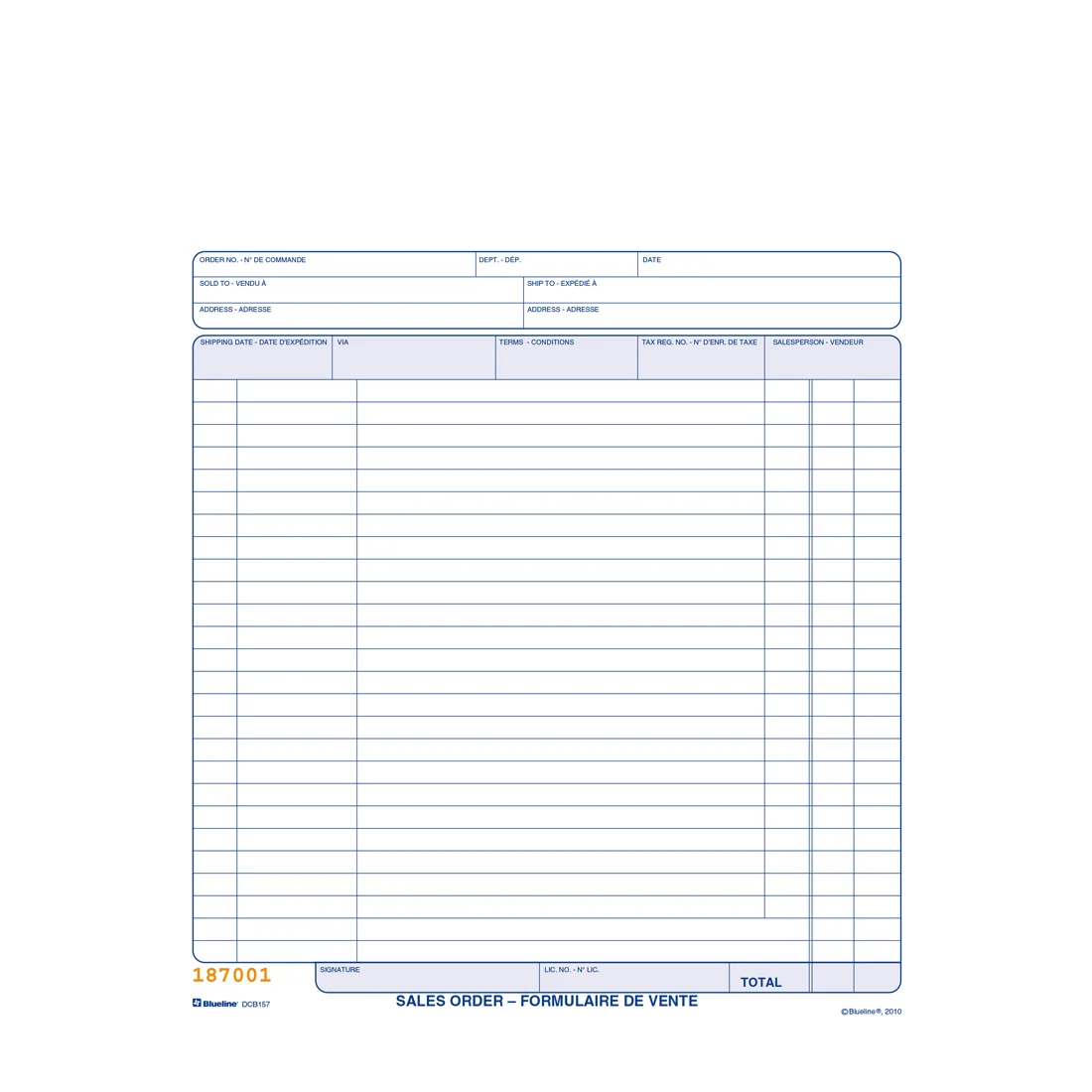 Sales Orders Book, DCB157 - Image 3