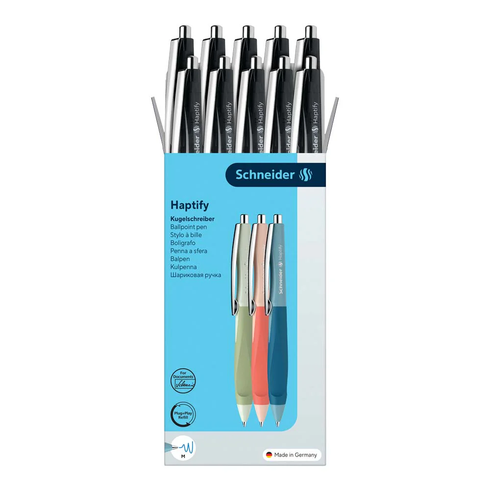 Haptify Ballpoint Pens M, Box of 10