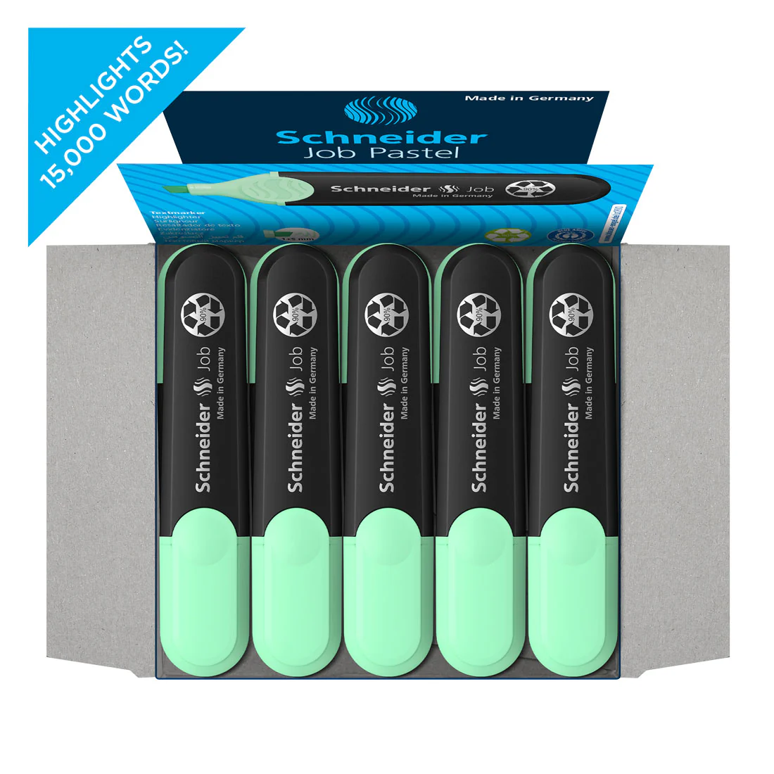 Job Pastel Highlighters, Box of 10un. - Image 10