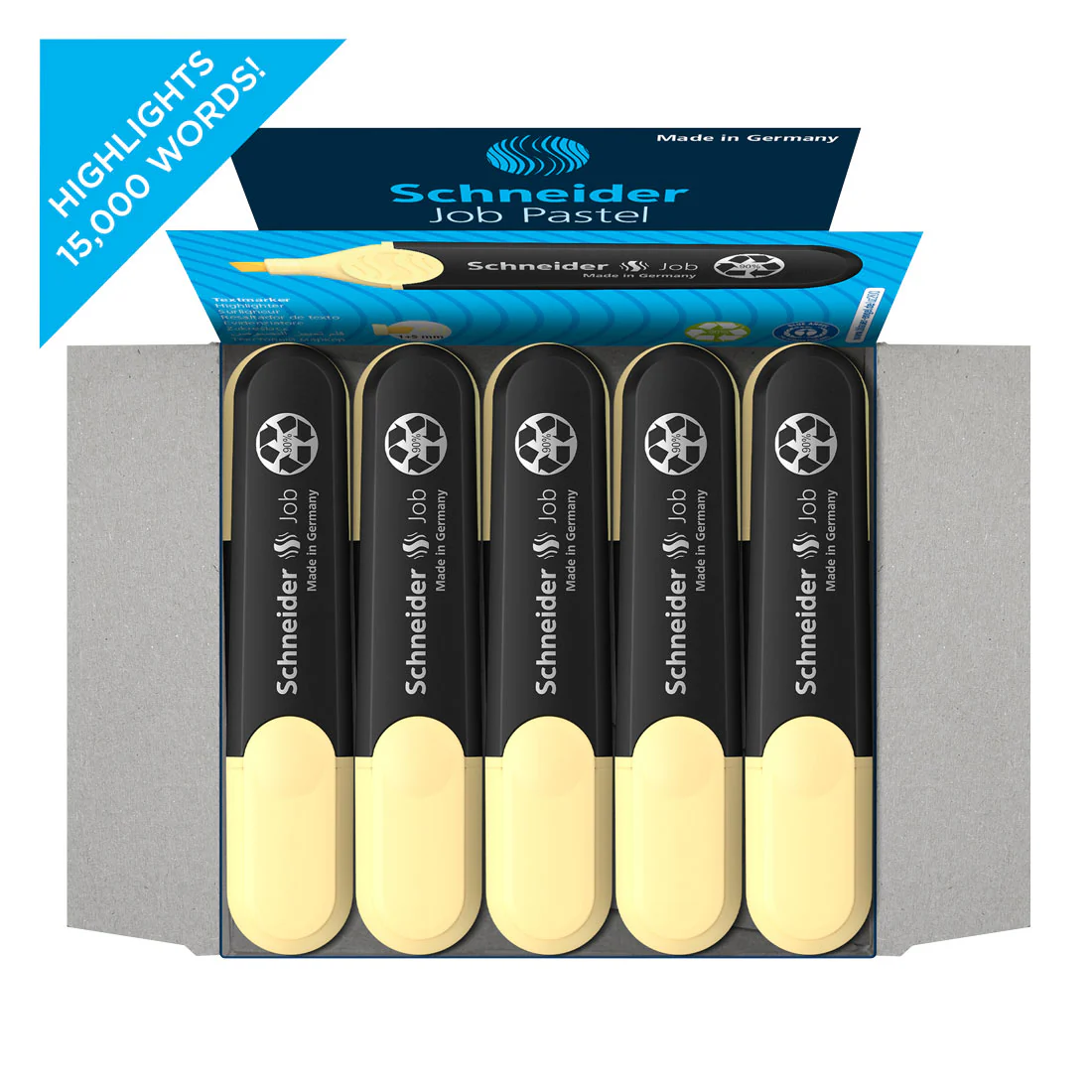 Job Pastel Highlighters, Box of 10un. - Image 17