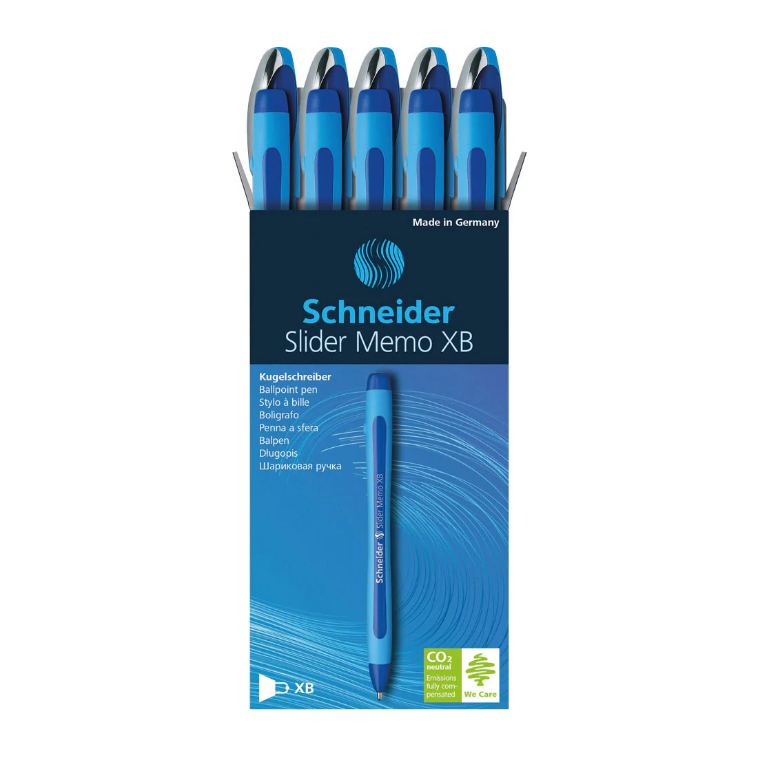 Memo Ballpoint Pens XB, Box of 10 - Image 14