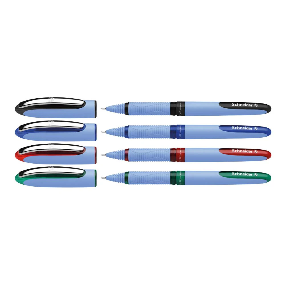 One Hybrid N Rollerball Pens 0.5mm, Pack of 4 Pieces - Assorted - Image 2