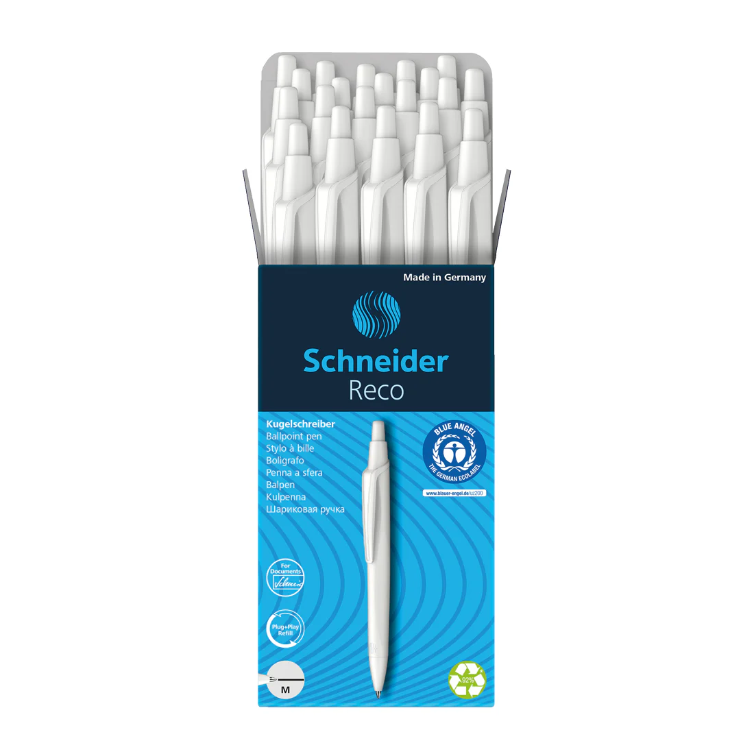 Reco Ballpoint Pens M, Box of 20 - Image 22