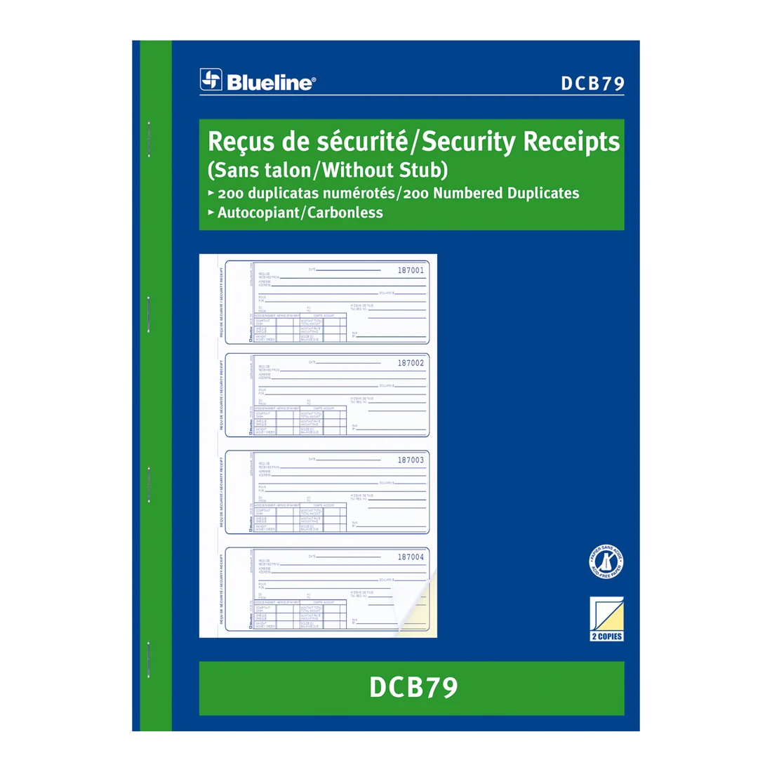 Security Receipts Book, DCB79 - Image 4