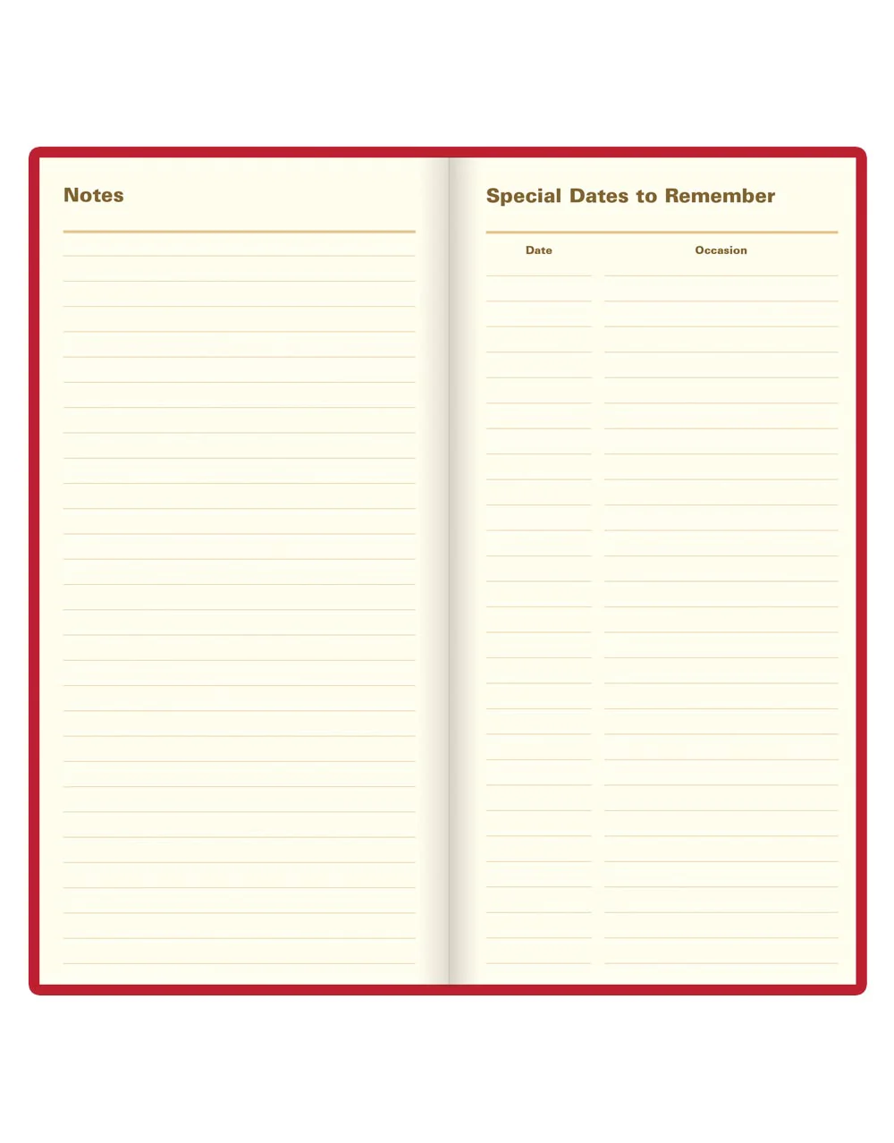 Signature Slim Week to View Leather Diary with Planners 2026 - English - Image 21
