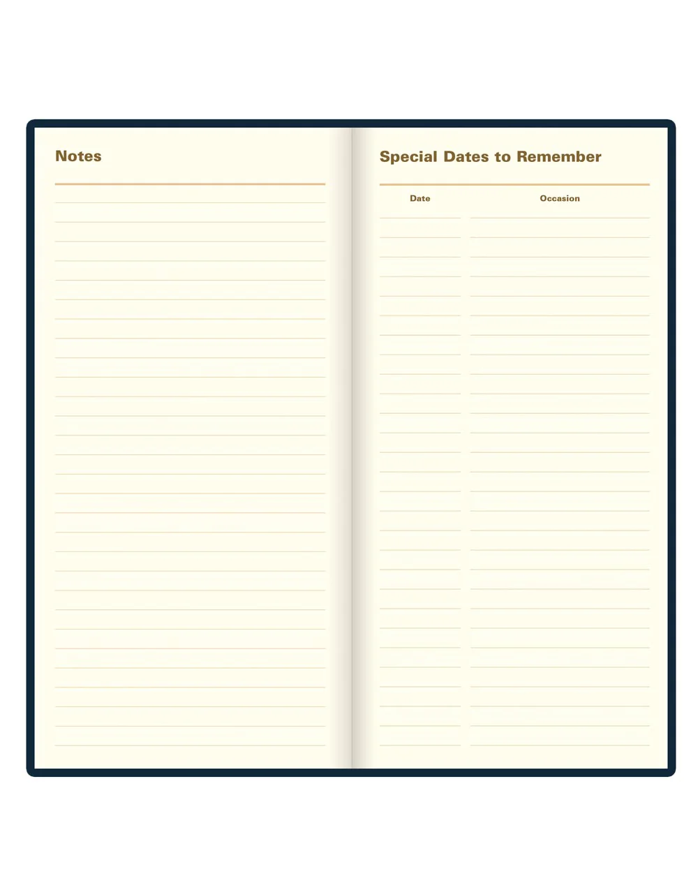 Signature Slim Week to View Leather Diary with Planners 2026 - English - Image 34