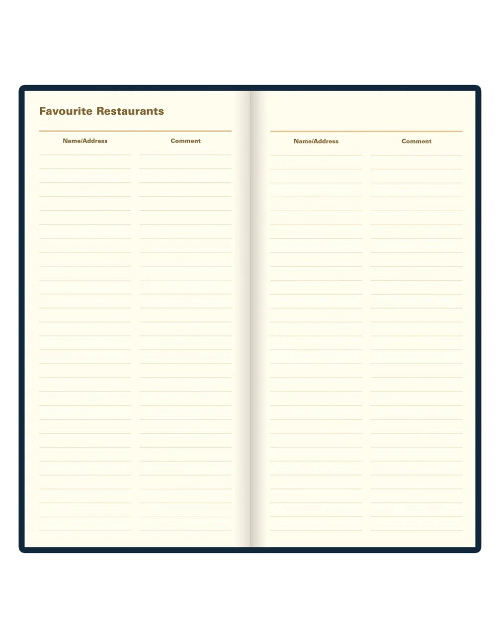 Signature Slim Week to View Leather Diary with Planners 2026 - English - Image 35