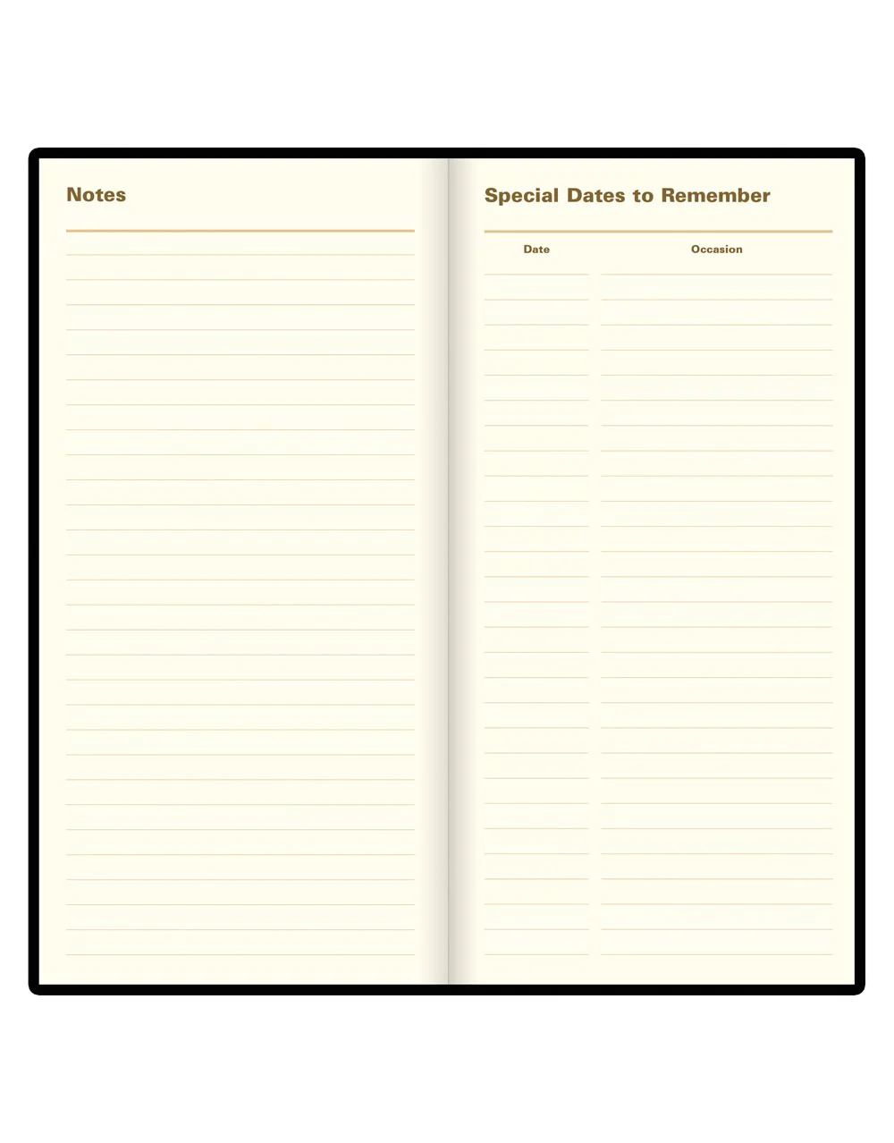 Signature Slim Week to View Leather Diary with Planners 2026 - English - Image 8