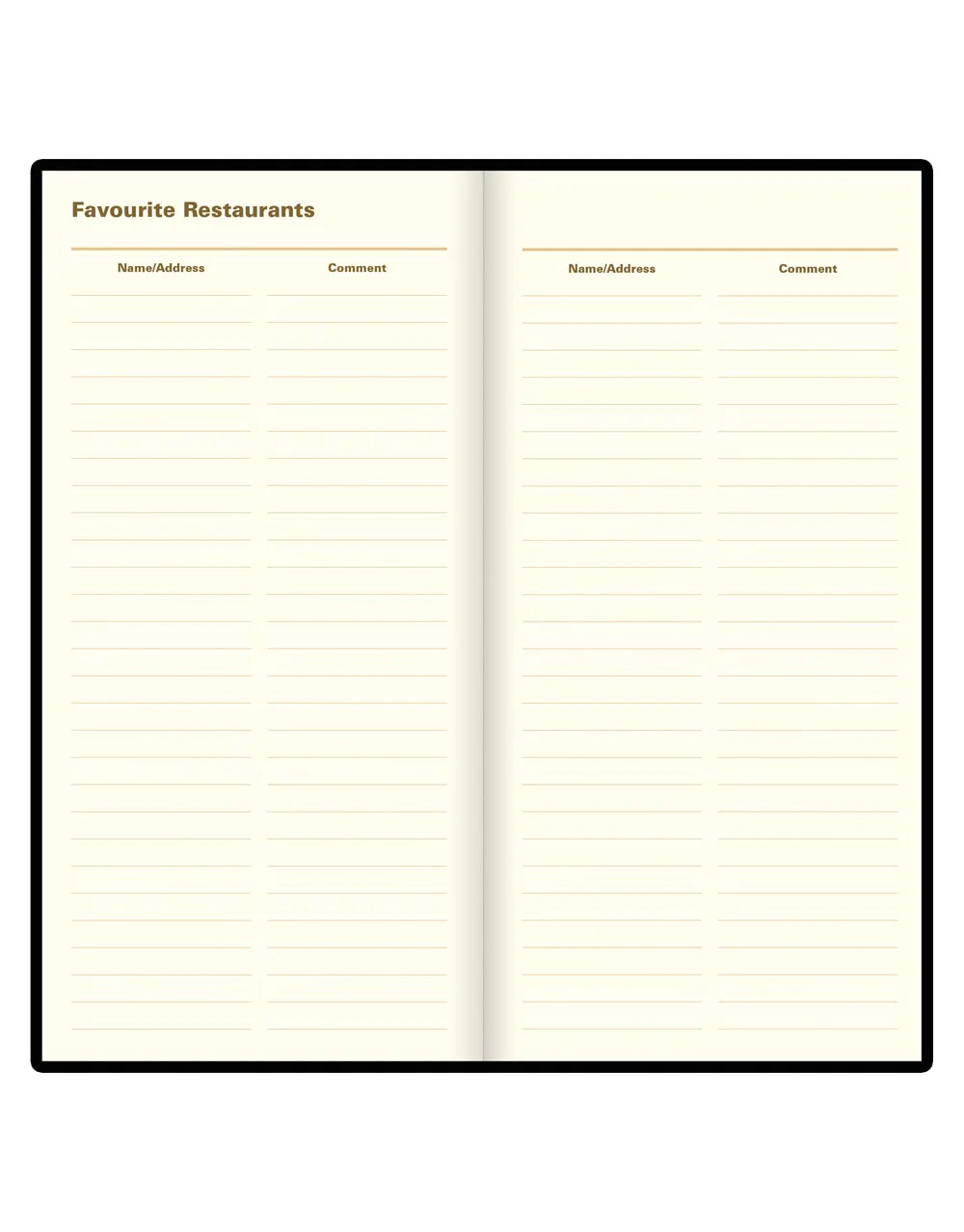 Signature Slim Week to View Leather Diary with Planners 2026 - English - Image 9