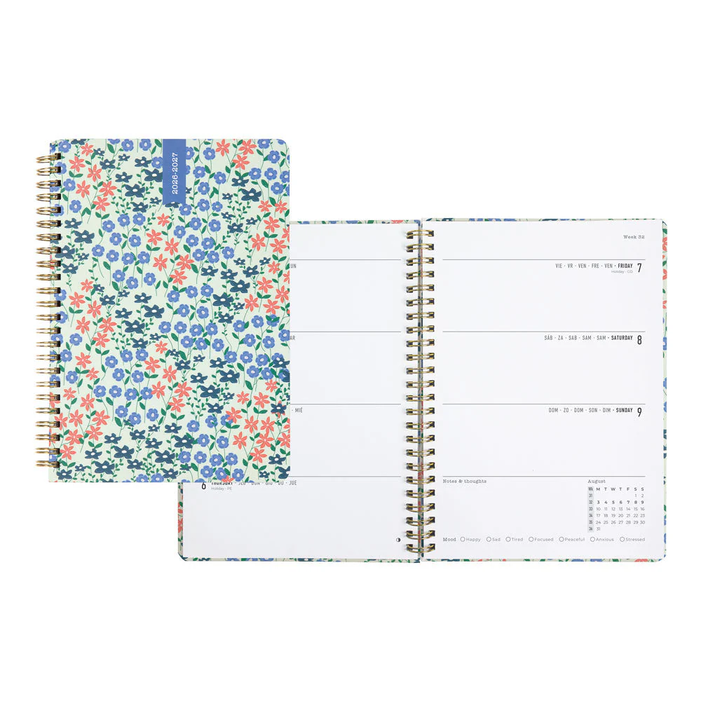 Spring Valley Academic Weekly Planner, A5, 2026 - 2027, Multilingual (27-031798, 27-031799) - Image 16
