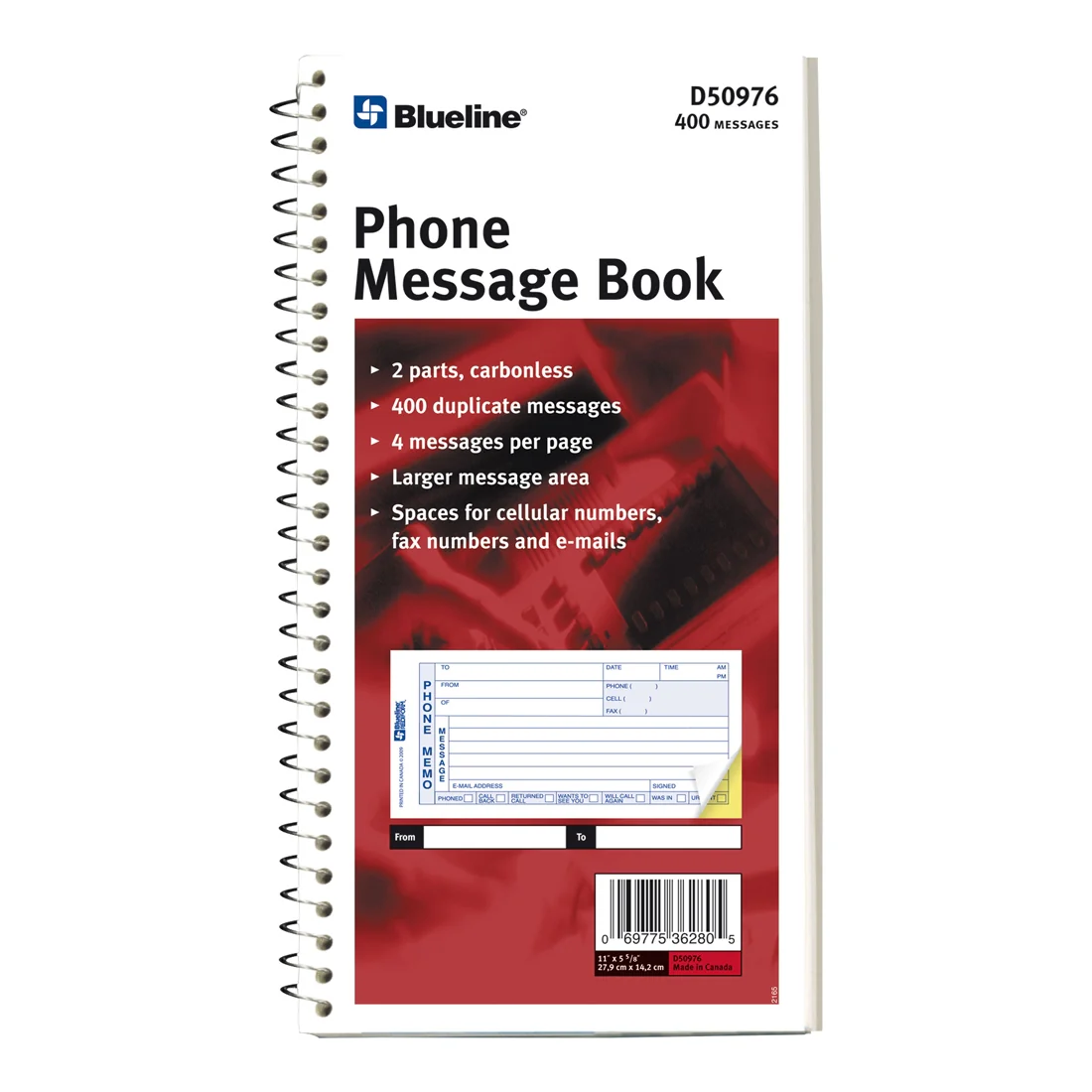 Telephone Message Book - Image 4