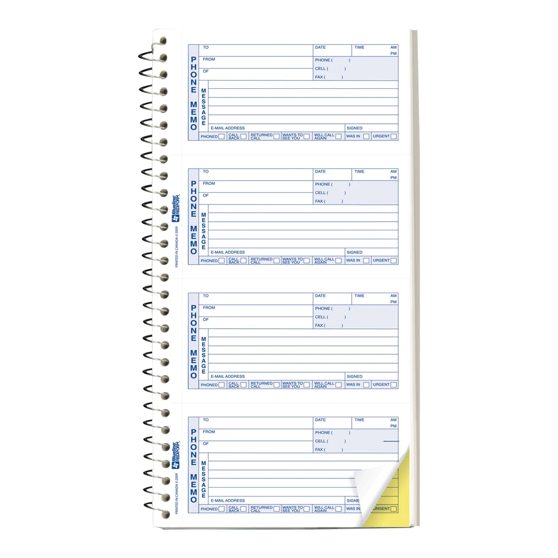 Telephone Message Book, D50977 - Image 3