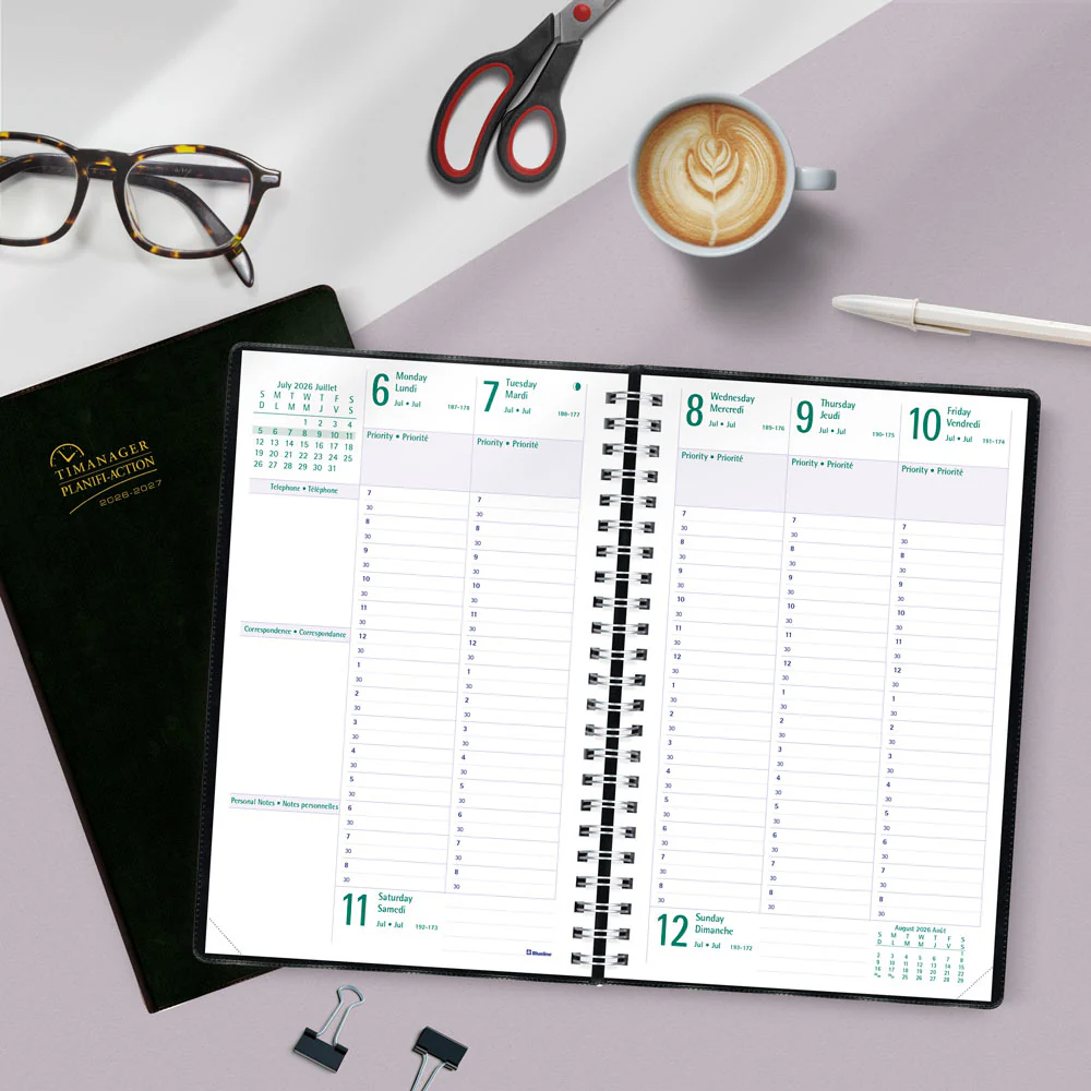Timanager® Academic Weekly Planner, 2026 - 2027, Bilingual (CA5918.81BT-27) - Image 9