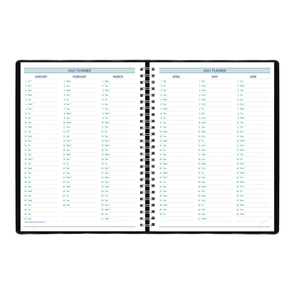 Timanager® Weekly/Monthly Appointment Book, 2027, English , 13 Months(C5900.81-27) - Image 5