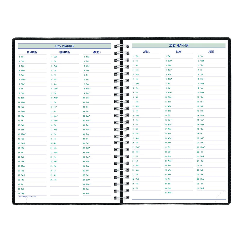 Timanager® Weekly/Monthly Appointment Book, 2027, English, 13 Months (C5910.81-27) - Image 5