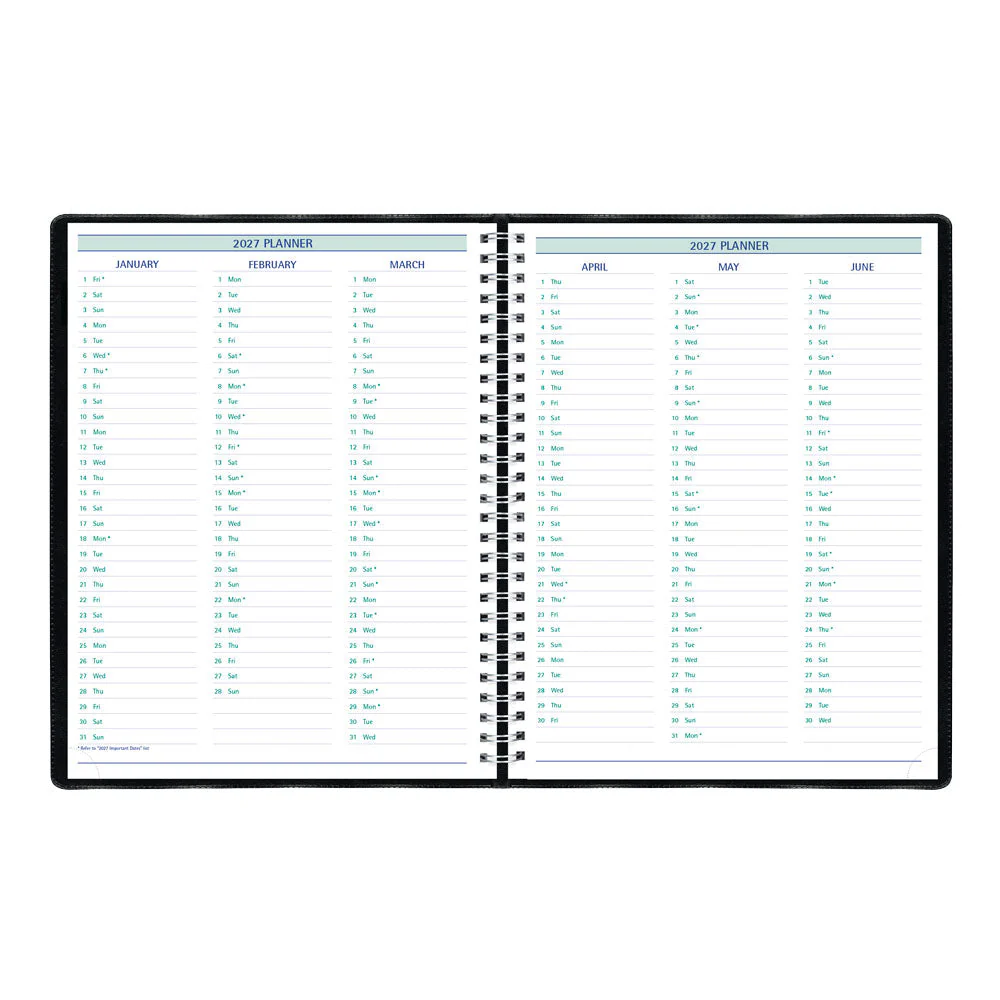 Timanager® Weekly/Monthly Appointment Book, 2027, English, 13 Months (C5930.81T-27) - Image 5