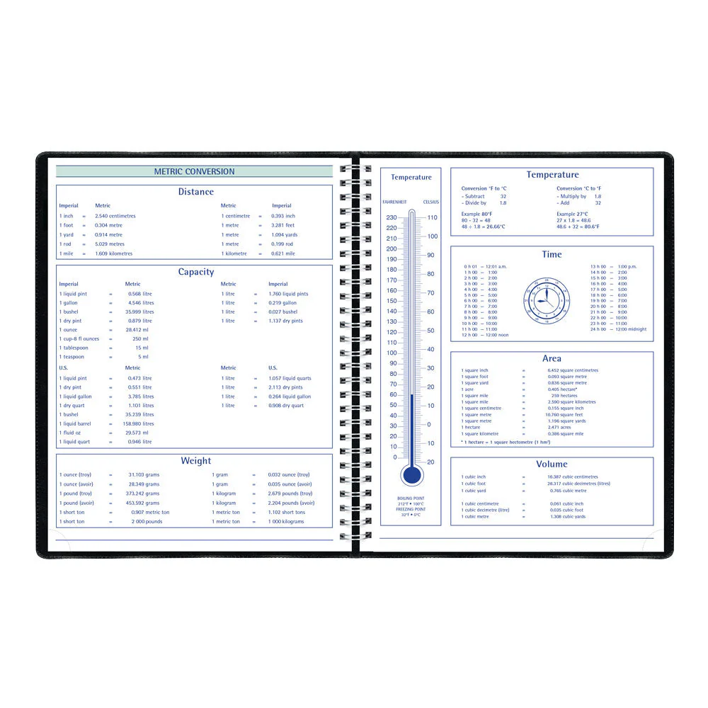Timanager® Weekly/Monthly Appointment Book, 2027, English, 13 Months (C5930.81T-27) - Image 7