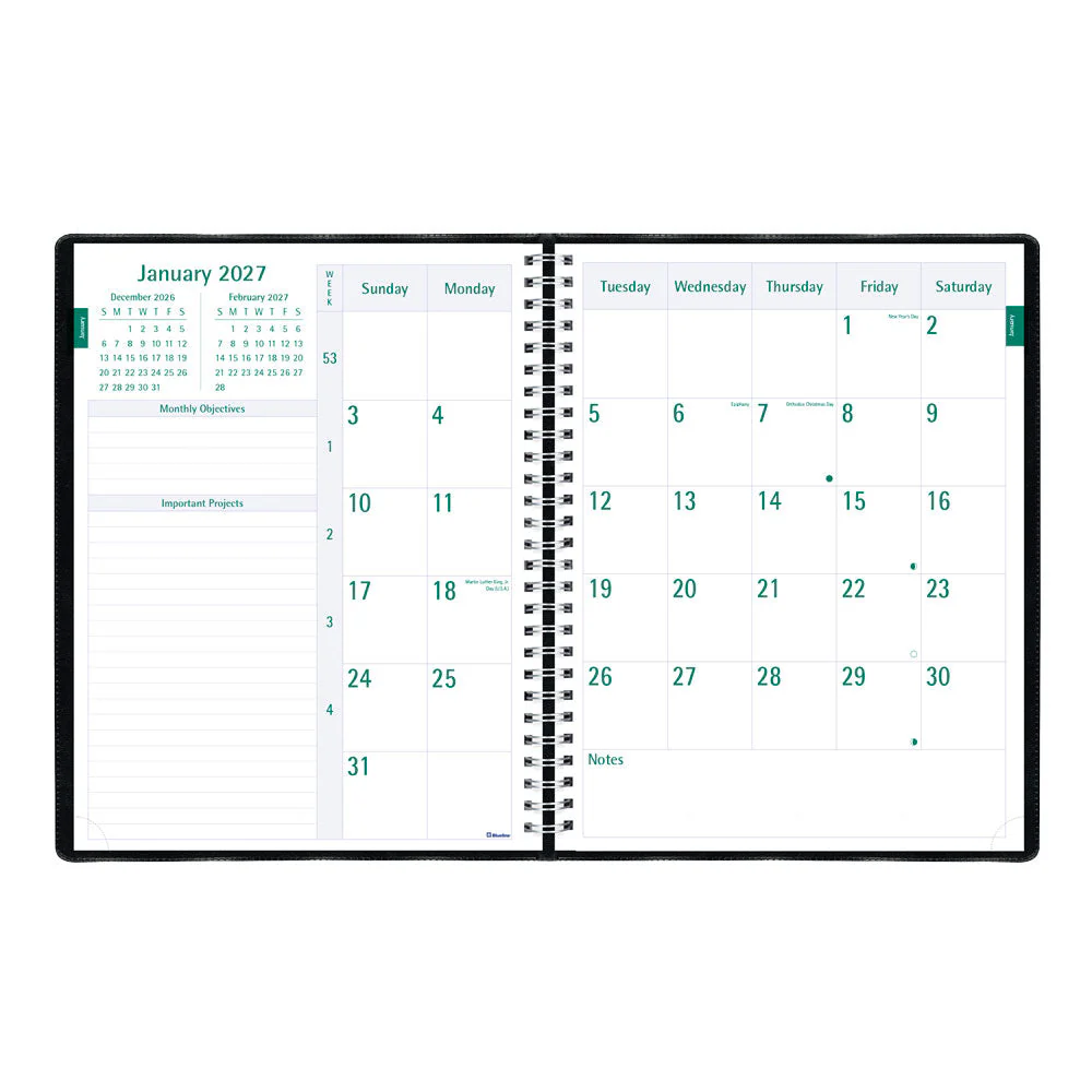 Timanager® Weekly/Monthly Appointment Book, 2027, English, 13 Months (C5933.81T-27) - Image 4