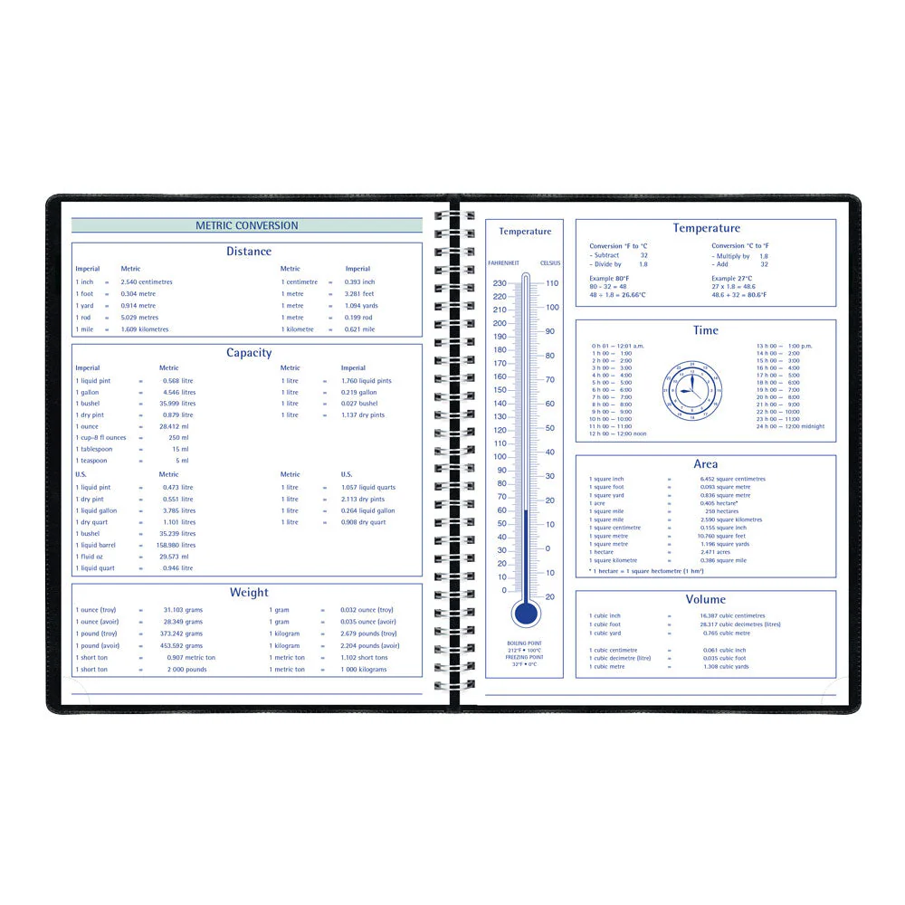 Timanager® Weekly/Monthly Appointment Book, 2027, English, 13 Months (C5933.81T-27) - Image 7
