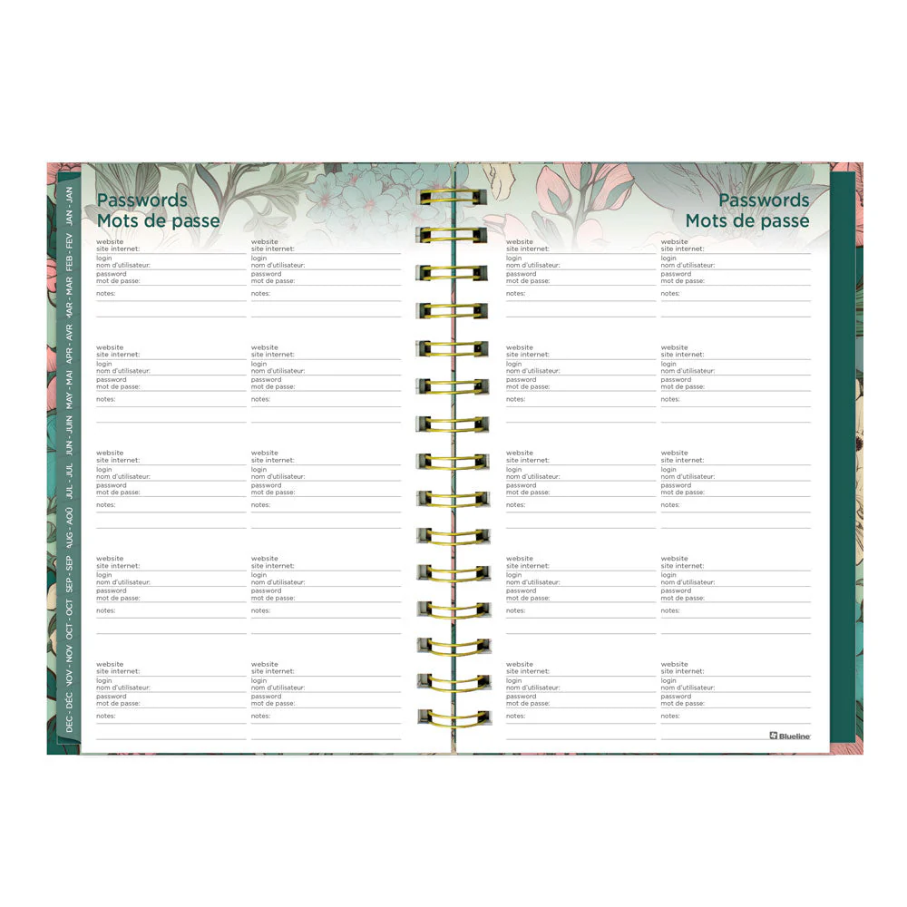 Verdant 17-Month Weekly Planner, 2026 - 2027, Bilingual (C448017.01B-27) - Image 12
