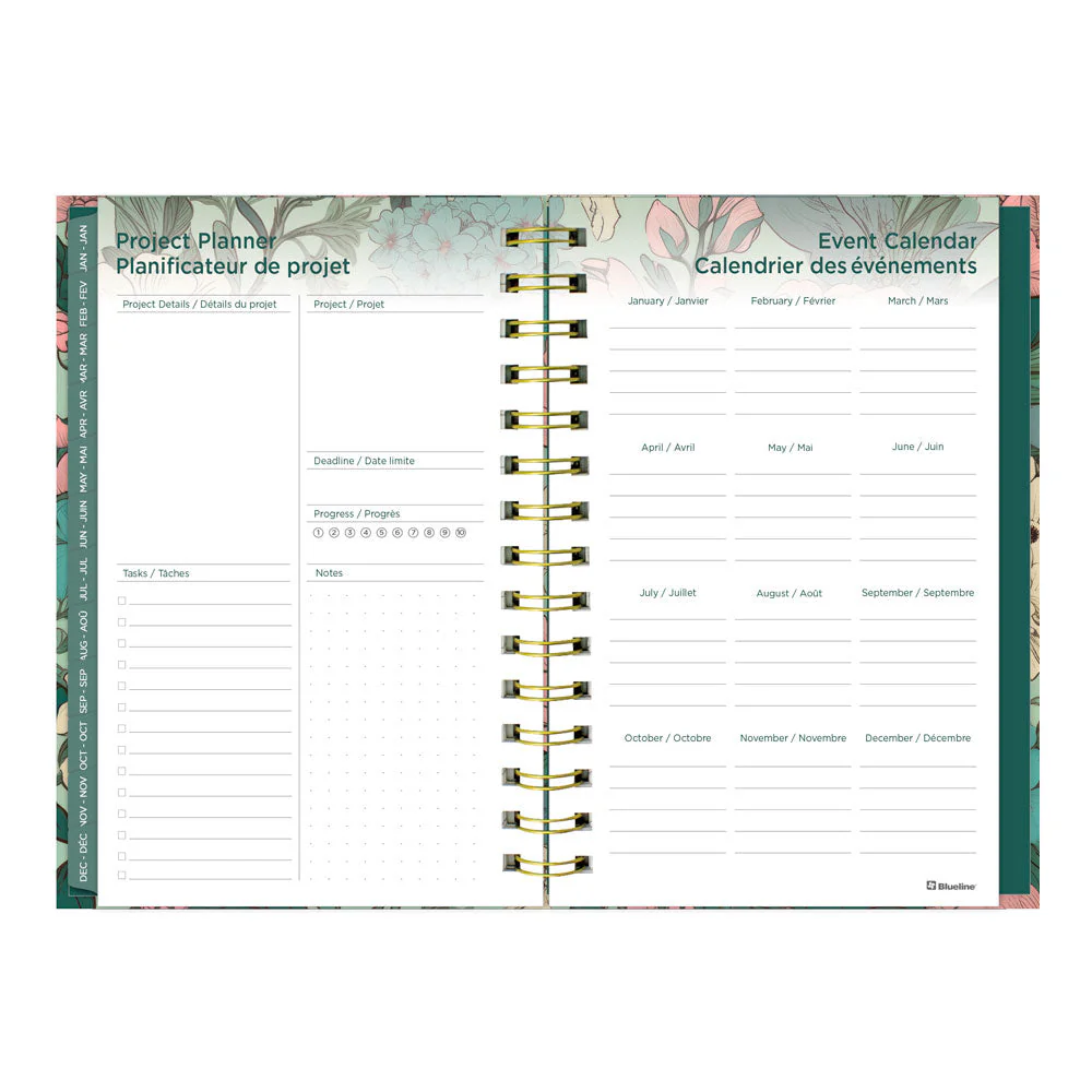 Verdant 17-Month Weekly Planner, 2026 - 2027, Bilingual (C448017.01B-27) - Image 8