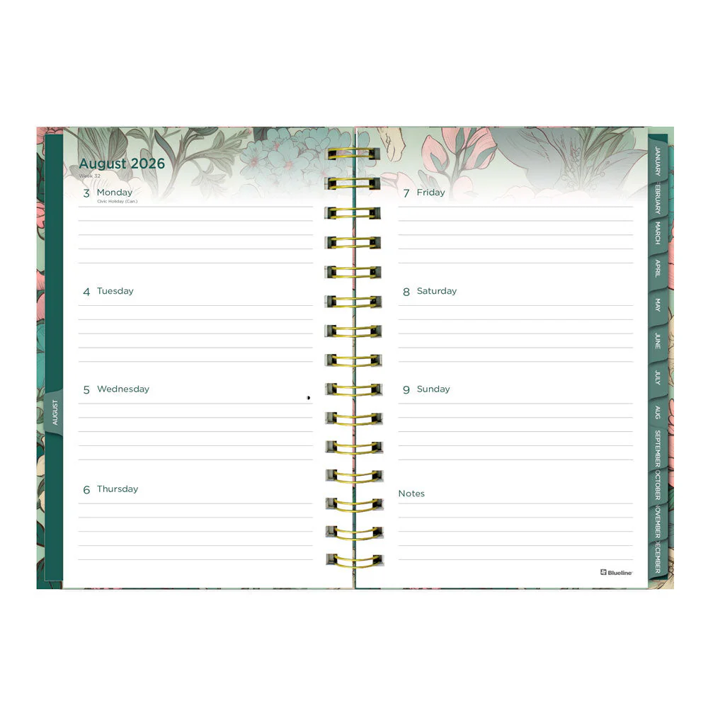 Verdant 17-Month Weekly Planner, 2026 - 2027, English (C448017.01-27) - Image 3