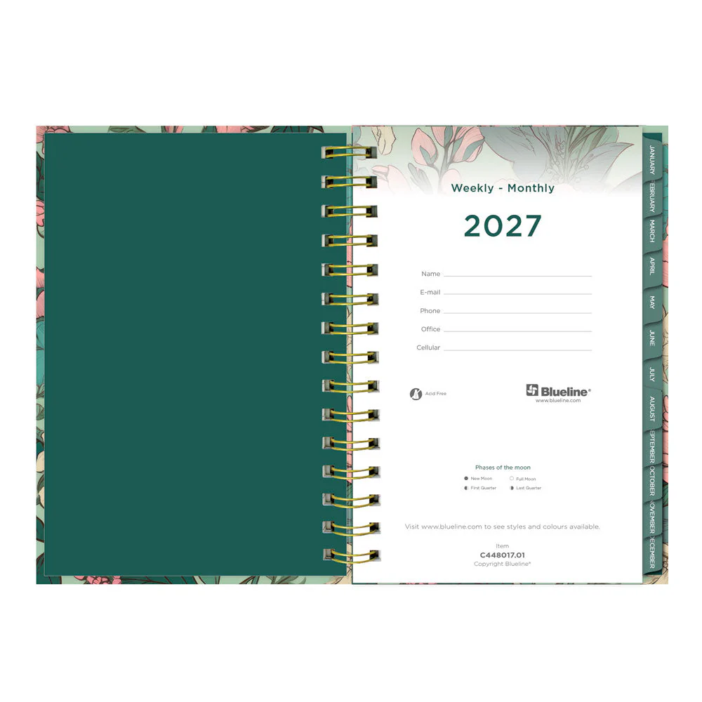 Verdant 17-Month Weekly Planner, 2026 - 2027, English (C448017.01-27) - Image 5