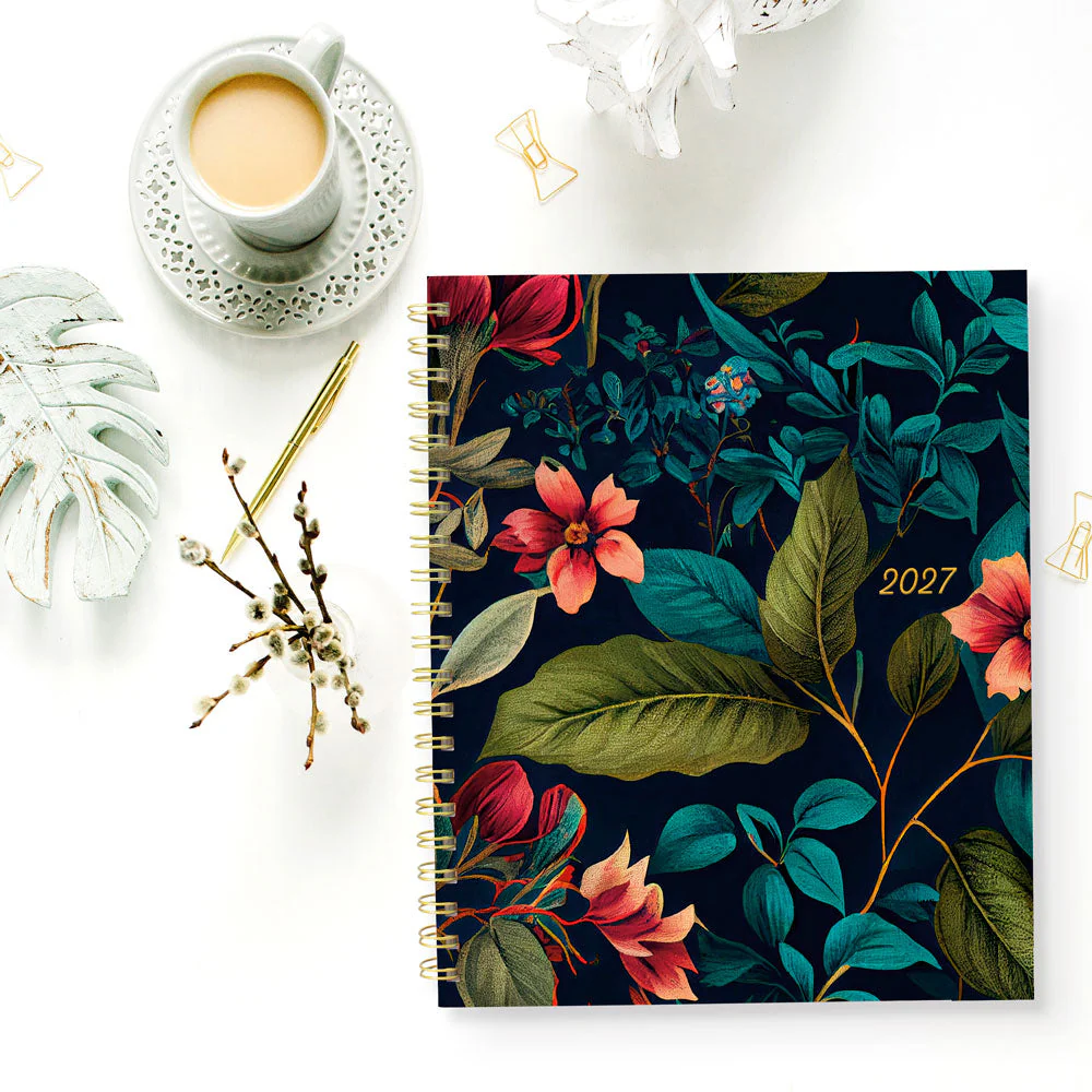 Wildflower Glow 17-Month Weekly Planner, 2026 - 2027, Bilingual (C471117.01B-27) - Image 12