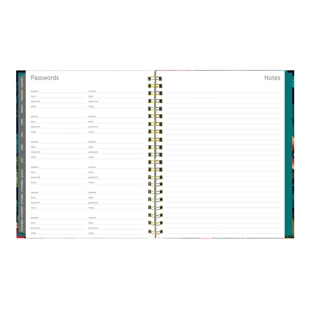 Wildflower Glow 17-Month Weekly Planner, 2026 - 2027, English (C471117.01-27) - Image 10