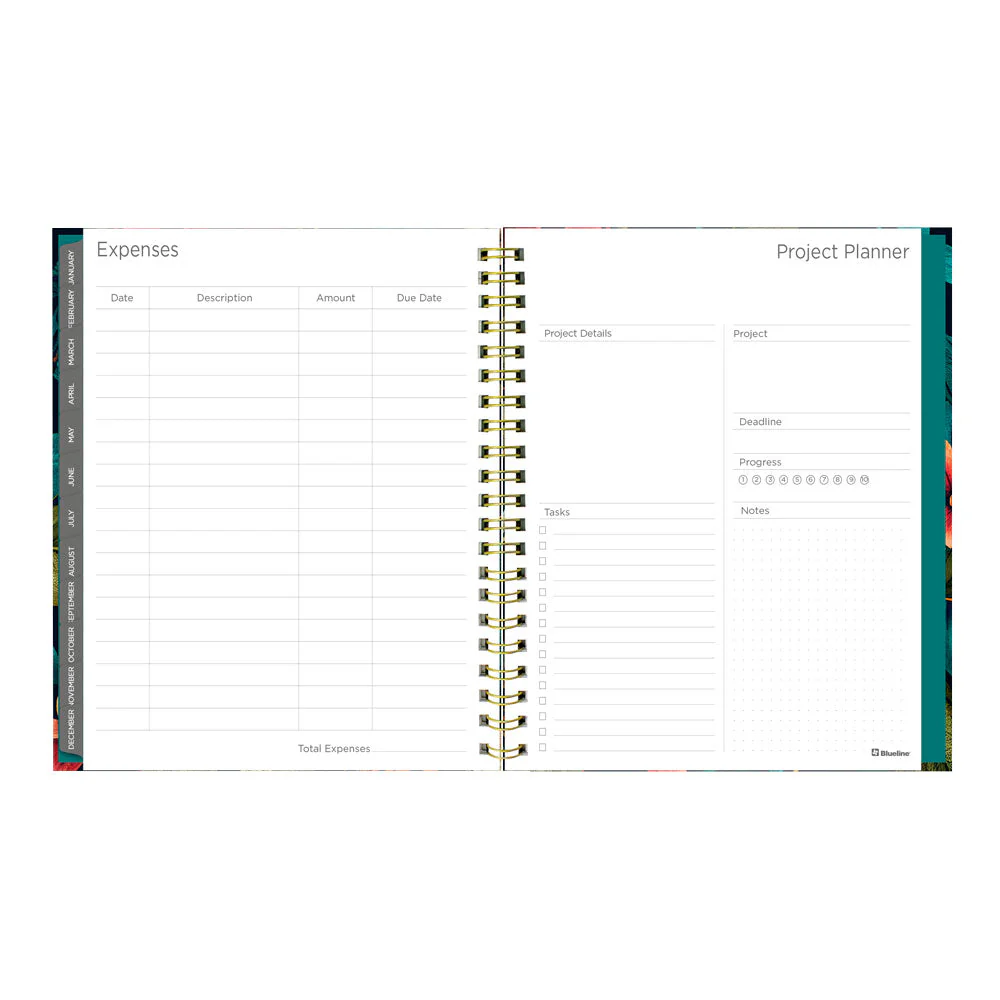 Wildflower Glow 17-Month Weekly Planner, 2026 - 2027, English (C471117.01-27) - Image 7