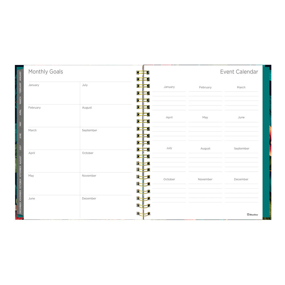Wildflower Glow 17-Month Weekly Planner, 2026 - 2027, English (C471117.01-27) - Image 8