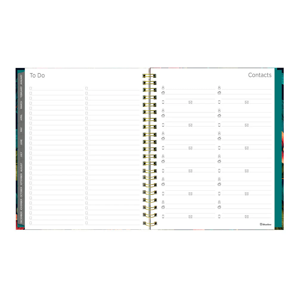 Wildflower Glow 17-Month Weekly Planner, 2026 - 2027, English (C471117.01-27) - Image 9
