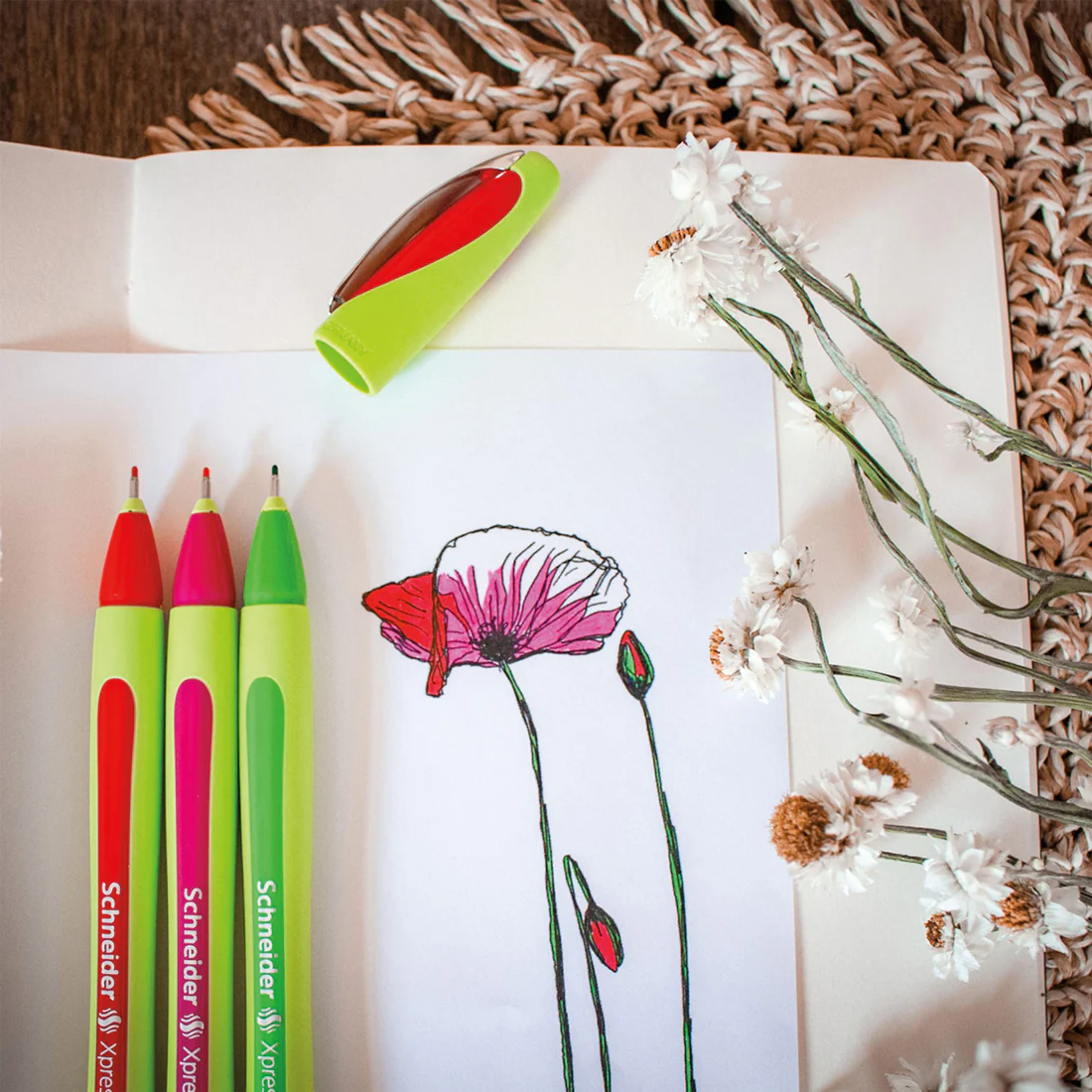 Xpress Fineliners 0.8mm, Pack of 6, Assorted colours - Image 5